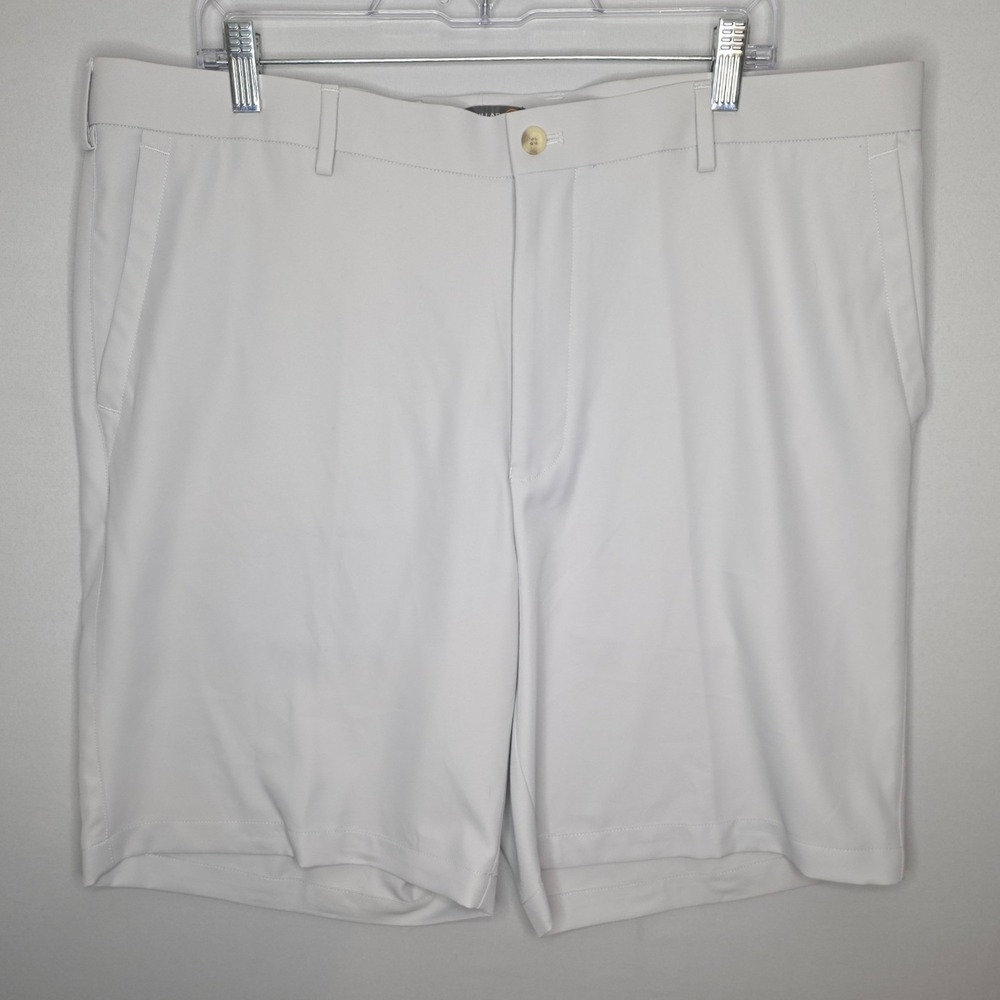 Peter Millar Shorts Men Crown Sport Salem Performance‎ Grey Size 40 Golf Style